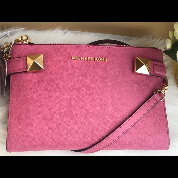 🌷MICHAEL KORS Tulip Saffiano Leather Crossbody - Picture 8 of 8